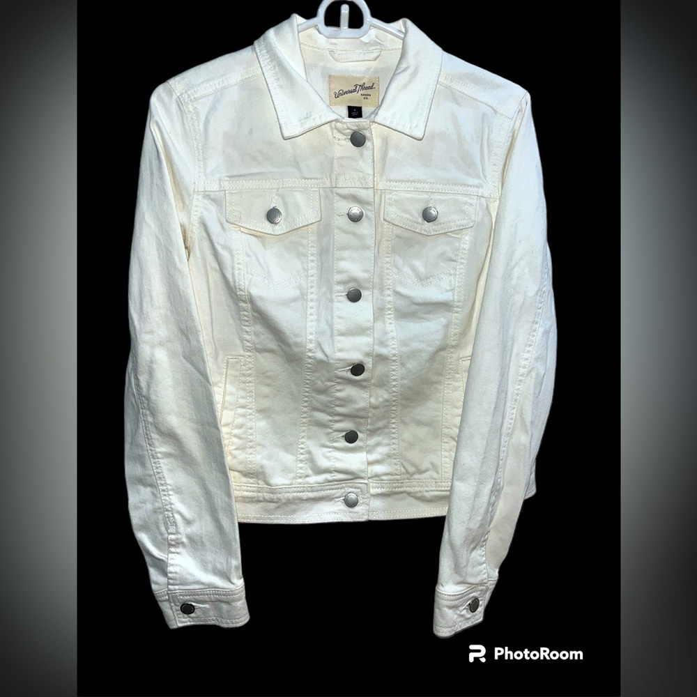 White Jean Jacket